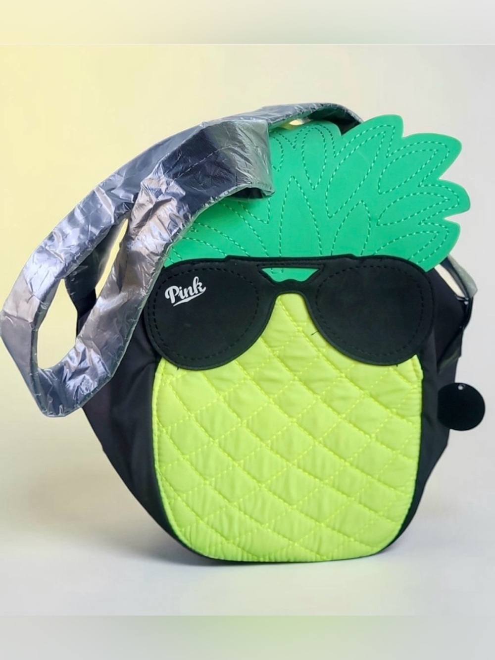 PINK Victoria's Secret Neon Lime & Green Pineapple Cooler